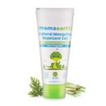 Mamaearth Natural Mosquito Repellent Gel - 50 ml | Infused with Citronella Oil, Lemongrass Oil & Peppermint Oil | DEET Free, Protects from Dengue, Malaria & Chikungunya - Fast UK Delivery