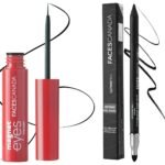 FACESCANADA Magneteyes Matte Pencil Eyeliner Black 01 3.5 Ml (Black) & Faces Canada Ultime Pro Intense Gel Kajal 1.2 G With Free Sharpener (Black) - Fast UK Delivery