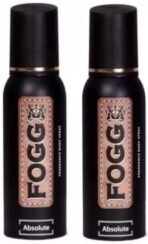 Fogg Absolute Deodorant Spray - For Men (240 ml, Pack of 2) - Fast UK Delivery