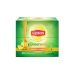 Lipton Honey Lemon Green Tea Bags, 10 Pieces - Fast UK Delivery