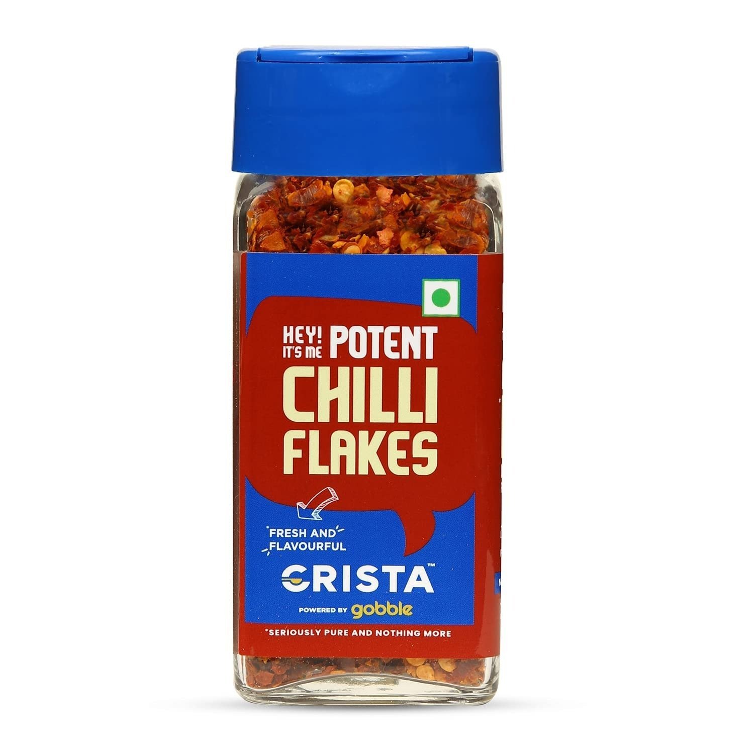 uk61C7uTwRaL-1.jpg CRISTA Potent Red Chilli Flakes | Italian Seasoning for Italian Cuisines | Pizza & Pasta Seasoning | Zero added Colours, Fillers, Additives & Preservatives | 100% Natural | 30 gms - Image 1