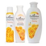 Enchanteur Charming Perfumed Body Lotion (250ml), Enchanteur Charming Perfumed Deo Spray (150ml) and Enchanteur Charming Perfumed Shower Gel (250g) - Fast UK Delivery