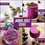Nattfru Natural Jamun Fruit Juice 100g with No Preservatives Added, Contains 4 Servings, Helps in Digestion, Purify Blood, Easy to Make, Healthy Beverage, Instant Refreshing Drink - Pack of 1 - Fast UK Delivery - Image 4