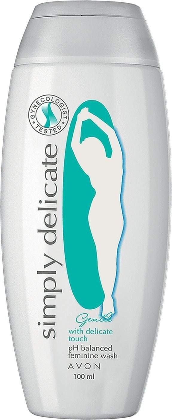 uk61Dl8fDmLFL-1-1.jpg Avon Simply Delicate Gentle Feminine Wash, 100Ml - Fast UK Delivery - Image 1