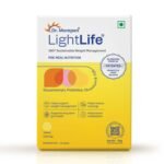 Dr. Morepen LightLife Pre-Meal Nutrition Mix |Controls Appetite & Reduces Cravings | For Men & Women | 10 Sachets | Lemon Flavors - Fast UK Delivery