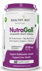 HealthyHey Nutrition NutraGall - Gallbladder Health Formula - 60 vegetable capsules - Fast UK Delivery