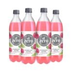 Paper Boat Zero Cranberry Lime Sparkling Water, Pack of 4, 600ml Each | Zero Sugar, Zero Calories | Sugar Free| Flavoured Carbonated Water | No Aspartame - Fast UK Delivery
