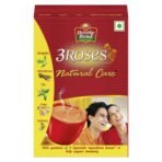 Brooke Bond 3 Roses, Natural Care Flavoured Tea, 250 Grams - Ginger, Powder - Fast UK Delivery
