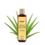 Deewal Ubtan & Aloe Body Wash - Exfoliating & Hydrating Cleanser for Radiant Skin | Natural Skincare | Brightens & Softens | Sulfate-Free - 200ml - Fast UK Delivery