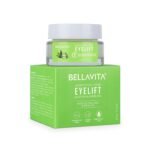 Bella Vita Organic EyeLift Hydrating Natural Under Eye Cream Gel for Dark Circles, Puffy Eyes, Wrinkles & Removal of Fine Lines for Women & Men, 20 gm - Fast UK Delivery