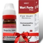 KRIG'S Dr Reckeweg Thuja Occidentalis 1000 Ch & Wart Forte Drops COMBO - Fast UK Delivery