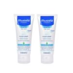 Mustela Hydra Bebe Facial Cream Combo Pack - 80ml (2 x 40ml) - Fast UK Delivery