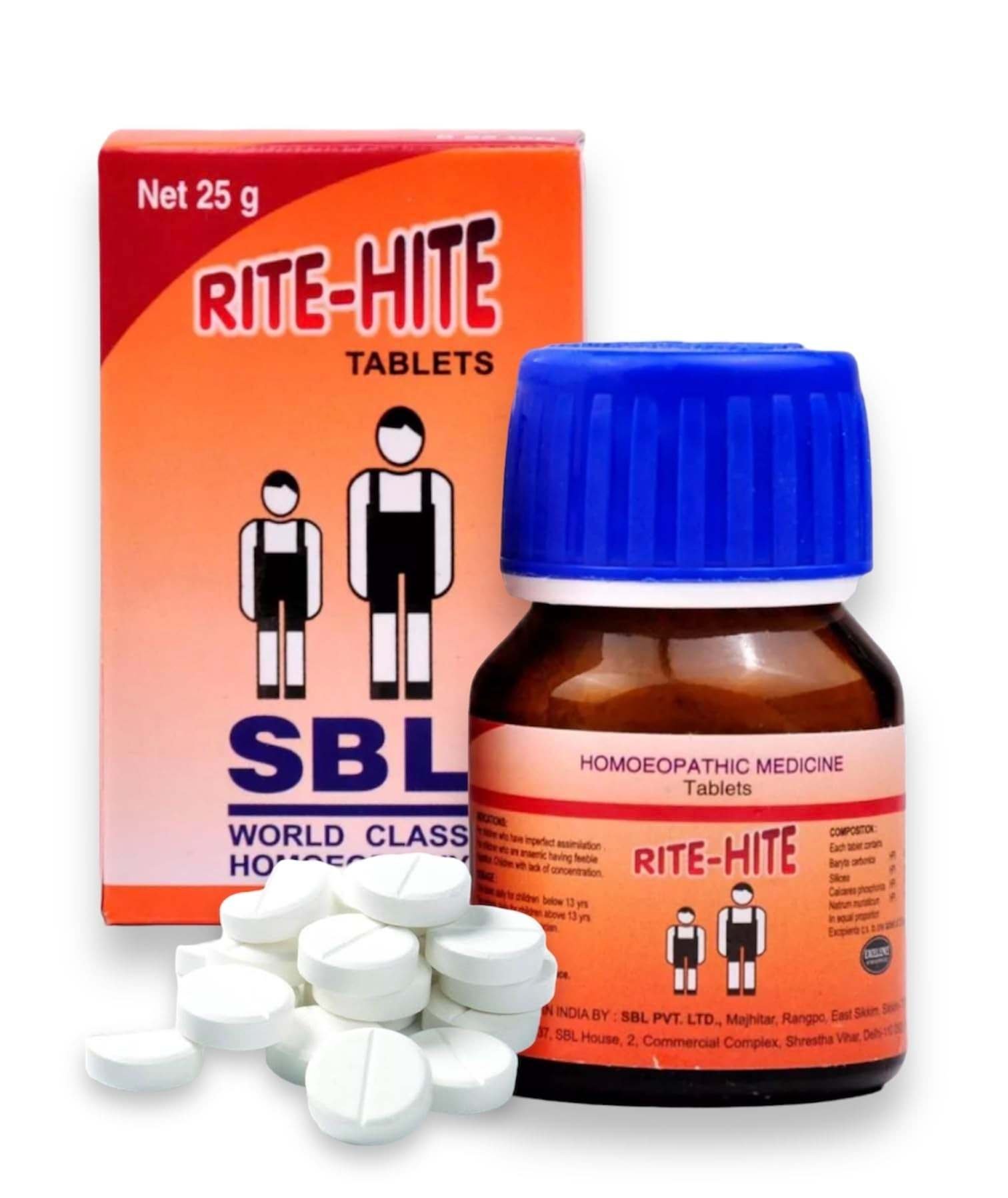 uk61GtrCgebVL-1-1.jpg KRIG'S Sbl Rite Hite Tablets Homeopathic-Pack Of 1 Bottle-30 Days Pack - Fast UK Delivery - Image 1