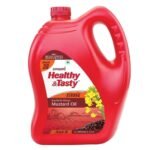 Emami Healthy & Tasty Strong Kachchi Ghani Mustard Oil Jar, 4.12Kg - Fast UK Delivery