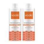 Vooki Ecofriendly Multipurpose Floor & Hard Surface Disinfectant Cleaner, Home and Commercial Use, Green Chemistry - 500 ml Each (Pack of 2) - Fast UK Delivery