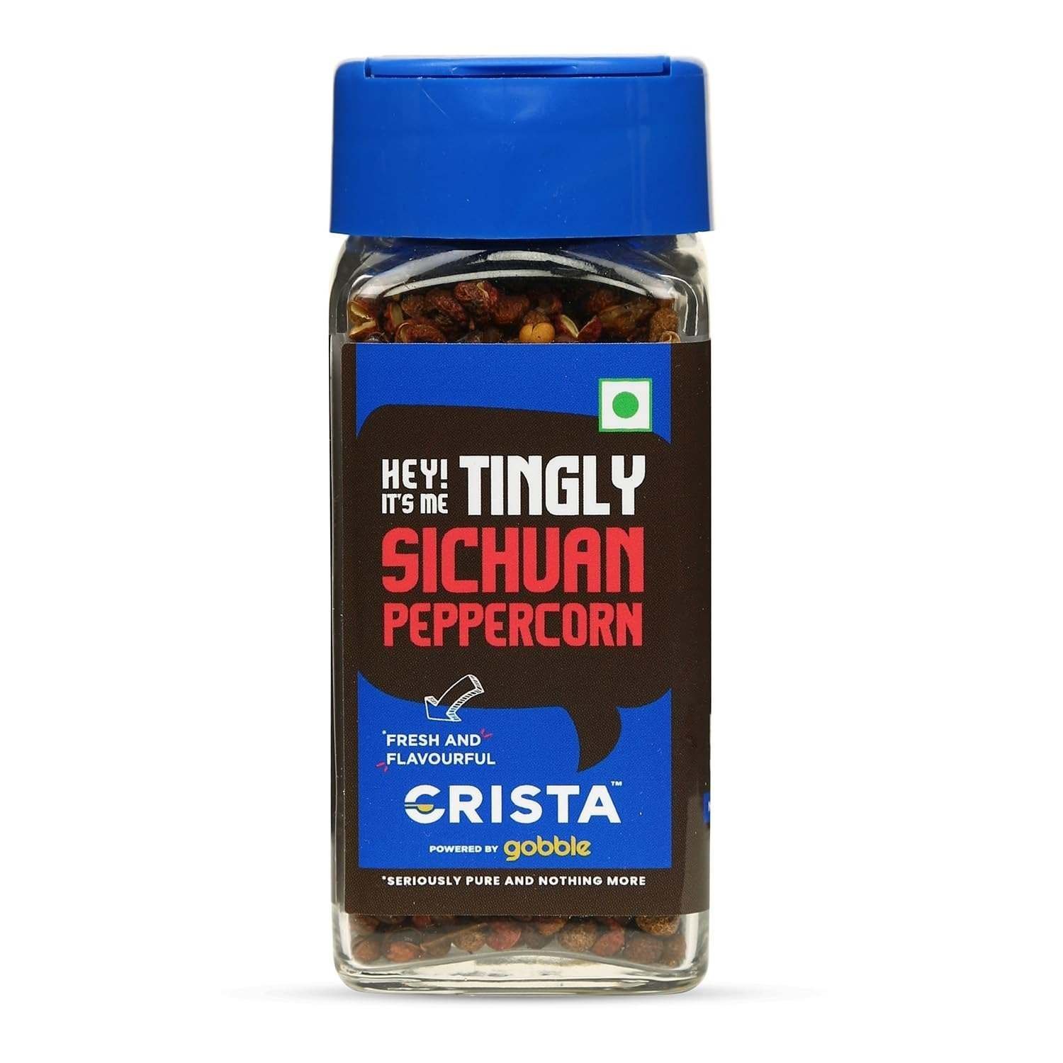 uk61HKi1DDvgL-1-1.jpg CRISTA 40 gms Sichuan Peppercorn Seeds for Indian, Chinese & Thai Cuisine | Farm Fresh & | Zero added Colours, Fillers, Additives & Preservatives - Image 1