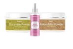 Beaface Combo Pack Cucumber Powder Under Eye Facial - 100gm | Multani Mitti Powder Acne Remover - 100gm | Rosewater Smooths Glowing Skin 100ml (Pack of 3)