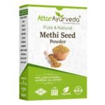 Attar Ayurveda Methi Seed Powder For Hair Growth - 400 g | Fenugreek Powder | Edible Quality - Fast UK Delivery