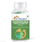 DR. MOREPEN Gokshura Tablets | 1000 mg Tribulus Terrestris | Overall Wellbeing for Men & Women - (60 Veg Capsules) - Fast UK Delivery