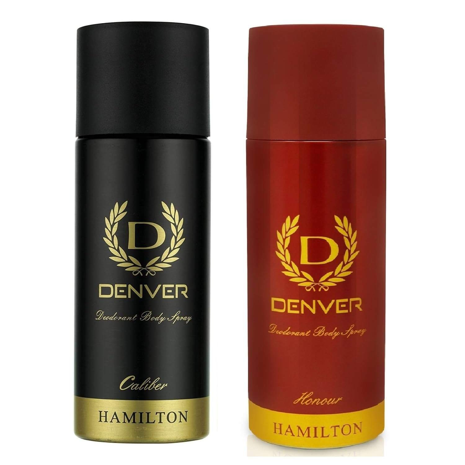 uk61HtATmDqVL-1-1.jpg DENVER Honour & Caliber Deodorant Spray - For Men (165ML Each, Pack of 2) | Long Lasting Deo Body Spray for Men - Fast UK Delivery - Image 1