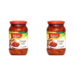 SWAD Ginger Pickle / Adrak ka Achar, 400 gm Each | Pack of 2 - Fast UK Delivery
