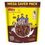 Kwality Choco Flakes 1.2 Kg | Crispy, Wholesome Cereal Made with Whole Wheat | Zero Maida and No Preservatives | Packed with Fiber, Protein - Fast UK Delivery