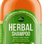 Parle Ropvatika 500ml Herbal Shampoo, Anti-Dandruff, Hair Fall Control and Scalp Treatment with Natural Ingredients, Tea Tree Oil, Aloevara and Argan Oil, for Men Woman (Sandalwood 500ml) - Fast UK Delivery