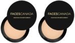 FACESCANADA Weightless Stay Matte Finish All Compact Powder, 9 g - Beige & Weightless Stay Matte Finish Compact Powder 9 g - Natural - Fast UK Delivery
