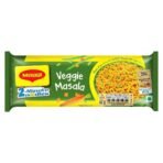 MAGGI 2-Minute, Veggie Masala Instant Noodles, 248g, Pouch - Fast UK Delivery