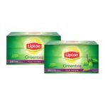 Lipton Tulsi Natura Green Tea Bags, 25 Tea Bags(Pack of 2),65 Grams - Fast UK Delivery