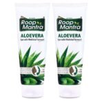 Roop Mantra Aloe Vera Face Wash 115ml (Pack of 2, 115ml) - Fast UK Delivery