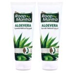 Roop Mantra Aloe Vera Face Wash 115ml (Pack of 2, 115ml) - Fast UK Delivery