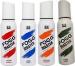 Fogg BODY SPRAY MASTER PINE CADER,OAK,AGAR Deodorant Spray - For Men & Women (480 ml, Pack of 4) - Fast UK Delivery