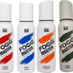 Fogg BODY SPRAY MASTER PINE CADER,OAK,AGAR Deodorant Spray - For Men & Women (480 ml, Pack of 4) - Fast UK Delivery