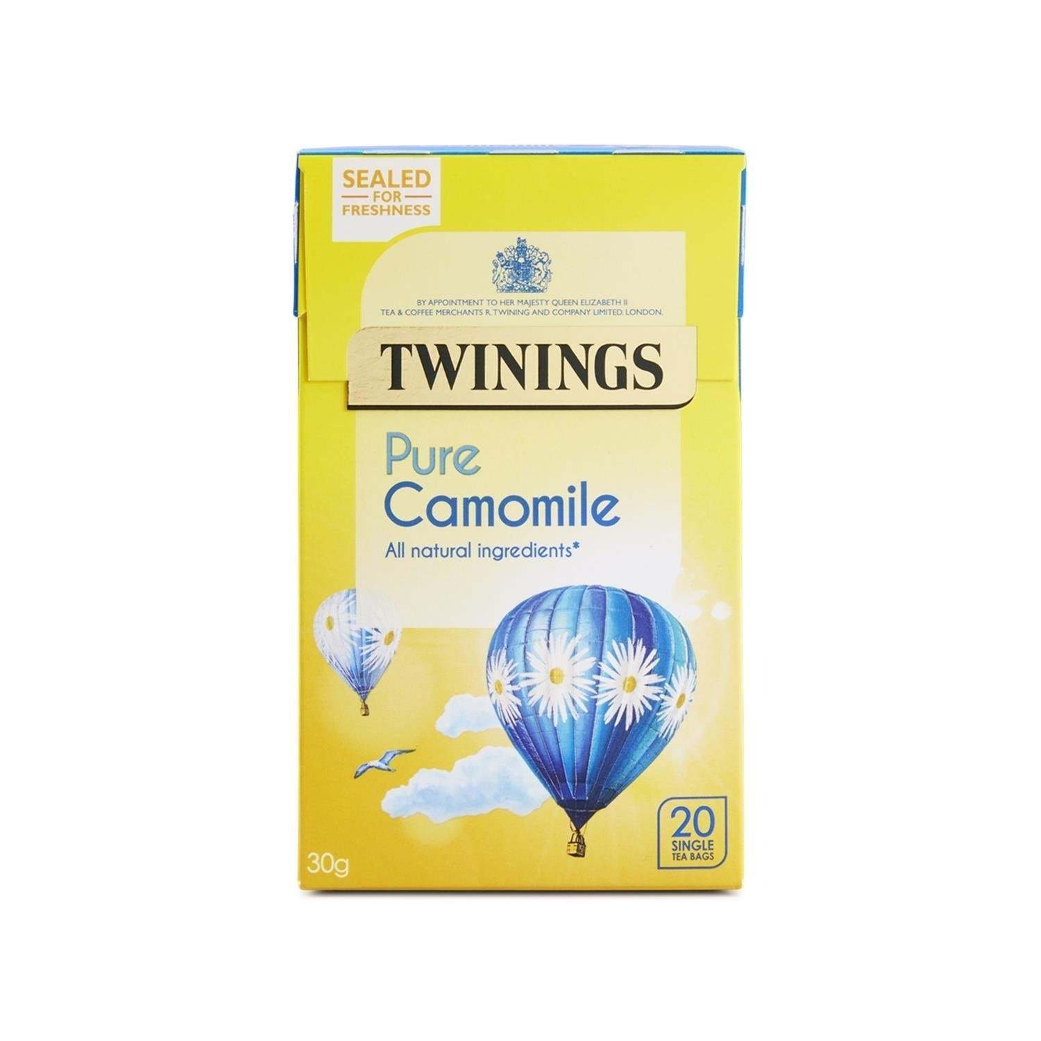 uk61Jpko9rQL.jpg Twinings Pure Camomile, 20 Tea Bags - 30g (20x1.5g) - Fast UK Delivery - Image 1