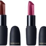 FACESCANADA Weightless Matte Lipstick - Brown Ashes 25 (Brown) & FACES CANADA Weightless Matte Lipstick - Hot Plum 24 (Plum) - Fast UK Delivery