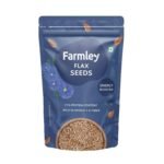 Farmley Premium Flax Seeds, Alsi Seeds - 200 grams I Rich in Fiber & Omega -3 - Fast UK Delivery