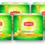 Lipton Green Tea Honey Lemon 10N x 1.4g (Pack of 6) Unique - Fast UK Delivery