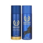 DENVER Pride Deo & Goal Deo - 200ML Each (Combo Pack of 2) | Long Lasting Deodorant Body Spray for Men - Fast UK Delivery