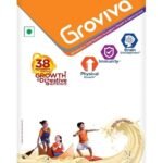 Groviva Milk Protein Powder for Kids 2-6 years | 38 Growth & Digestive Nutrients | Supports Physical Growth, Brain Development & Immunity - 1Kg (2 x 500g) BIB (Vanilla) - Fast UK Delivery