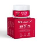 Bella Vita Organic NicoLips Lip Scrub Balm Brightening Dark Lips for Men and Women Dry Lips/Smoker/Chapped Lip & Lipstick Stains Removal Lipcare, 20 g - Fast UK Delivery