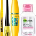 MAYBELLINE NEW YORK Sara's Eye Makeup Favourites (Colossal Kajal, Colosal Bold Liner and Colossal Waterproof Mascara with Micellar 50ml Free) (Black, 144.3 g) - Fast UK Delivery