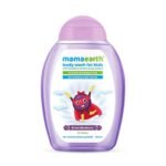 Mamaearth Brave Blueberry Body Wash For Kids - 300 ml | Infused with Blueberry and Oat Protein | Gently Cleanses Skin, Dermatologically Tested, SLS/SLES and Paraben Free - Fast UK Delivery