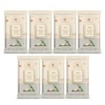 Baby Forest Mulmul Baby Wipes, Ultra-soft, Water-based, 3X thicker and softer wipes 72 Wipes, Pack of 7 - Fast UK Delivery