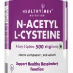 Healthyhey Nutrition N-Acetyl L-Cysteine (NAC) - Non-GMO - Gluten Free -Pack of 120 Veg. Capsules - Fast UK Delivery