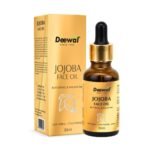 Deewal Jojoba Face Oil | Cold-Pressed Natural Moisturizer for Face & Skin | Hydrating Oil for Dry Skin | Reduces Fine Lines & Wrinkles | 100% Pure & Organic | For All Skin Types - Fast UK Delivery