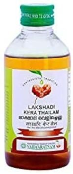 VAIDYARATNAM Lakshadi Kera Thailam, 200 ml - Fast UK Delivery