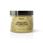 Beaface Brazilian Yellow Clay Powder | Anti-aging Face pack | Removes Blackheads (100gm)