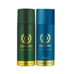 DENVER Hamilton Deo + Integrity Body Deo (165ML Each) - Pack of 2 | Long Lasting Luxury Fragrance Deo Spray for Men - Fast UK Delivery