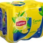 LiptonIce Tea Lemon Drink 320ml (Pack of 6 Cans X 320ml Each) Imported. - Fast UK Delivery